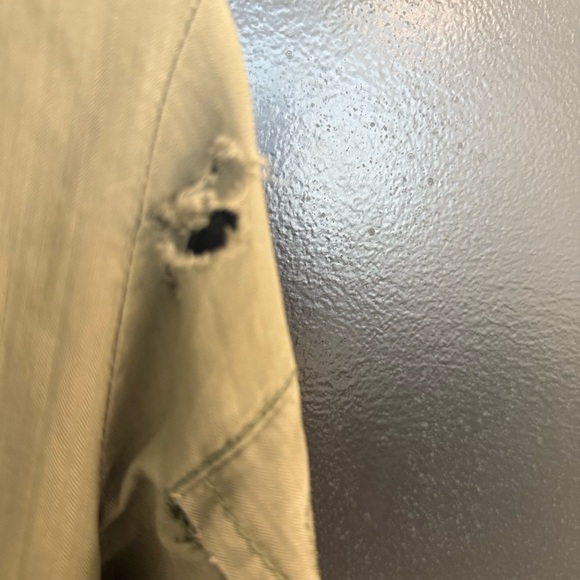 G-Star Y2K S vintage green/Khaki Hooded Utility Jacket GUC - Picture 14 of 16